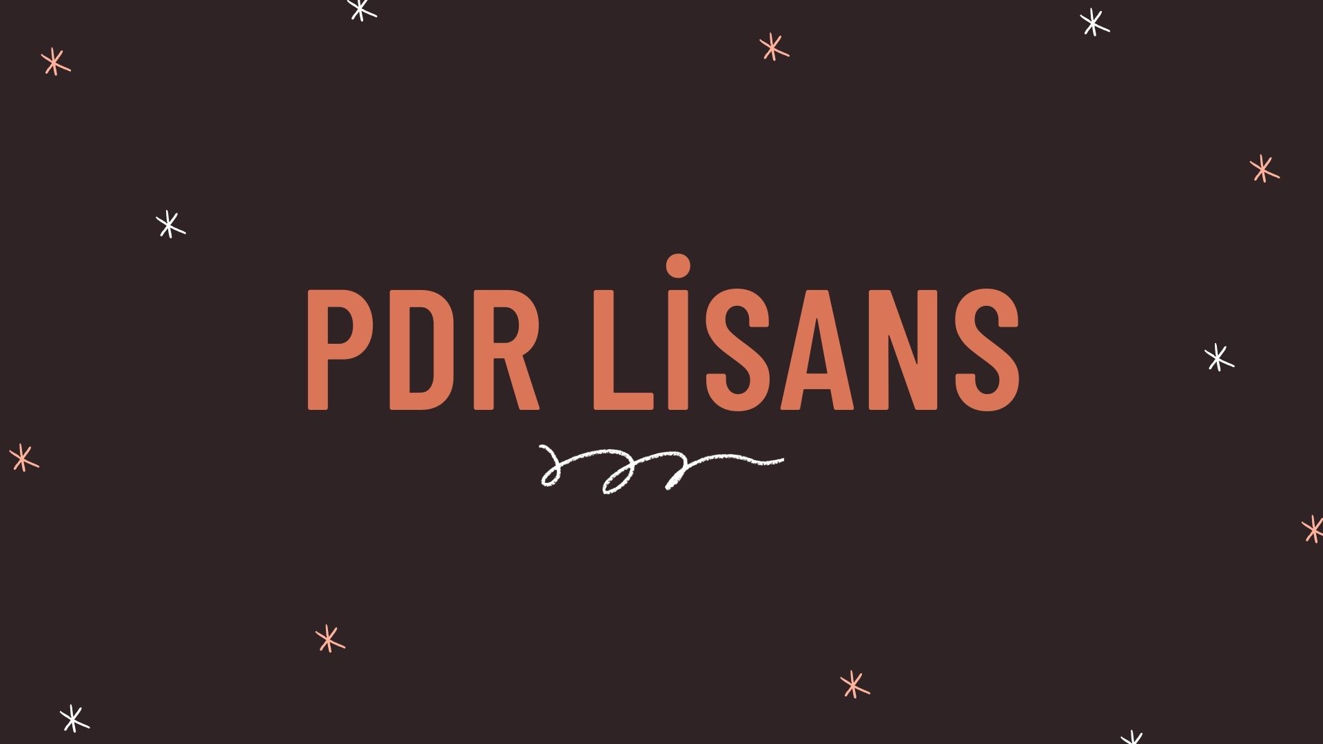 PDR LİSANS