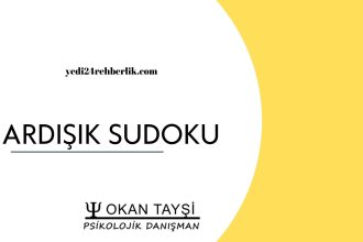 ARDIŞIK SUDOKU