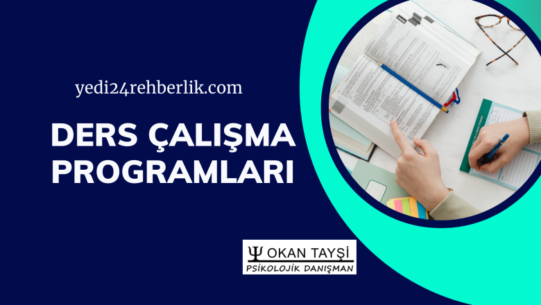  5.6.7.Sınıflar Ders Çalışma Programları
